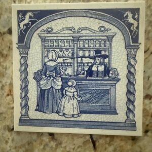Vintage Delft Tile